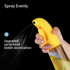 200ml Plastic Colored Olive Oil Sprayer Baking Salad Glass Oil Spray Bottle for Kitchen Cooking Barbecue