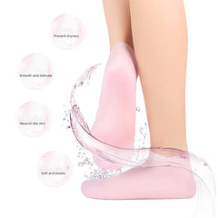 BUY 1 GET 1 FREE High Quality Silicone Foot Care Socks – Anti-Cracking Moisturizing Gel Socks (2Pair)